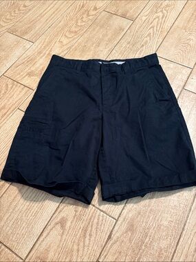 Greg Norman Collection Black Cargo Shorts